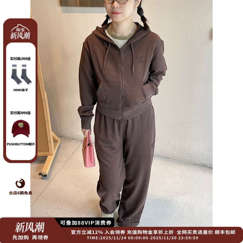 【现货】设计师品牌OPEN YY 25SS休闲拉链连帽衫 JULY