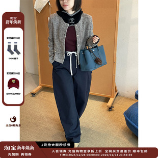 Collection 设计师品牌Crush 25AW复古格纹圆领夹克JULY 现货