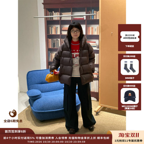 SYUGNA25FW连帽中长款羽绒服