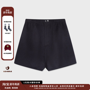 现货 羊绒双面呢短裤 设计师品牌 25AW MWEFWWSP1093X IMMI