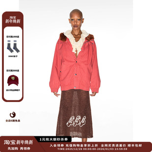 24AW现货马海毛樱桃提花长半裙MWDFWKKN1122X IMMI 现货