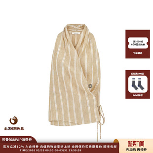 CONCISE 设计师品牌 WHITE 简白26SS 背心 交叉V领无袖 现货