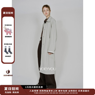 25AW极简量感风衣JULY 新品 设计师品牌YOEYYOU