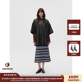 现货 设计师品牌ASYUS 25PF 短袖 皮上衣JULY