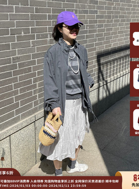 【现货】品牌IMMI 25SURPLUS超薄精纺羊毛拉链夹克MWESSWJK0533X