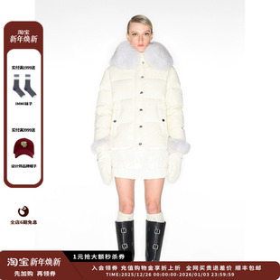 IMMI24AW秋冬可脱卸翻毛领羽绒夹克含手套MWDFWFJK0804X 现货