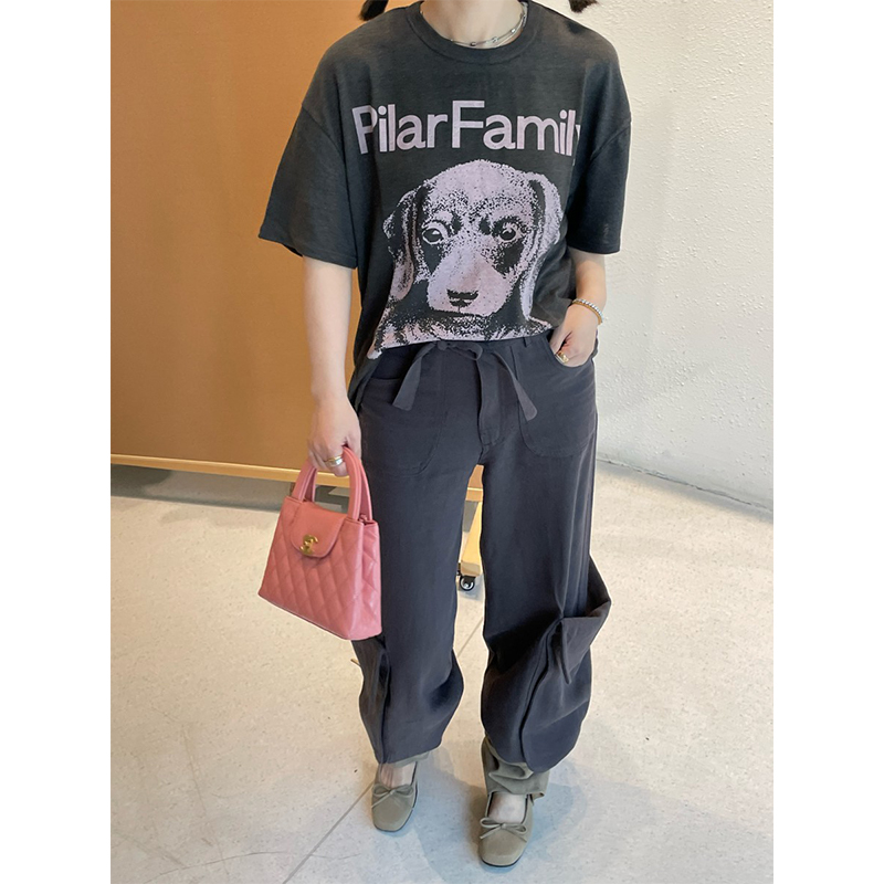 OPENYY25SS梭织亚麻货运长裤