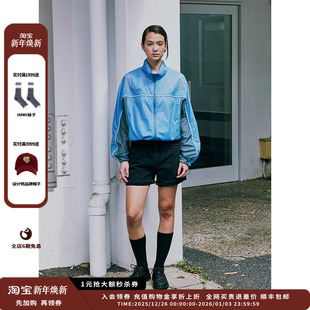 现货 25AW装 设计师品牌LOW 饰边尼龙夹克JULY CLASSIC