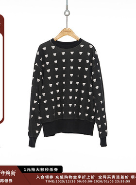 【现货】设计师品牌PUSHBUTTON 25PF胶囊骷髅图案运动衫JULY