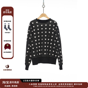 25PF胶囊骷髅图案运动衫 设计师品牌PUSHBUTTON JULY 现货