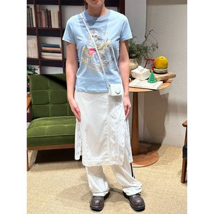 【现货】设计师品牌 PUSHBUTTON 26RS  叠层式半身裙运动裤