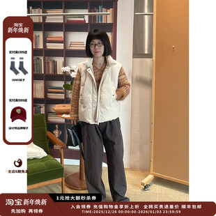 25AW弹力棉布收腰长裤 设计师品牌IMMI MWEFWWPT0887 现货