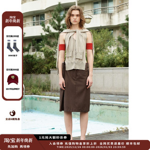 开衫 YY25SS针织袖 设计师品牌OPEN JULY 现货