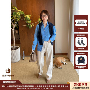 【现货】设计师品牌RECTO 26PF 尖领垂坠感衬衫