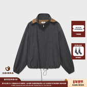 抽绳夹克MWEFWWJK1394X IMMI25AW精纺羊毛短款 现货 设计师品牌