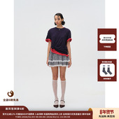 设计师品牌ASYUS 现货 25PF印花短半裙JULY