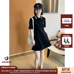 短袖 25SS女式 设计师品牌WE11DONE 马球迷你裙JULY 现货