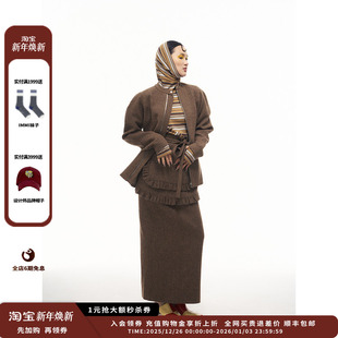 25SS羊毛厨师半裙套组JULY 设计师品牌PEPPERMIER