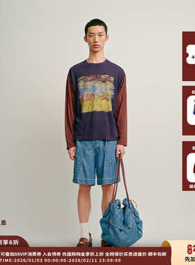 【现货】GARCON BY GARCON 25SS太阳岛拼色长袖JULY