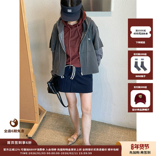 【现货】设计师品牌PUSHBUTTON 25PF拉链连帽衫JULY