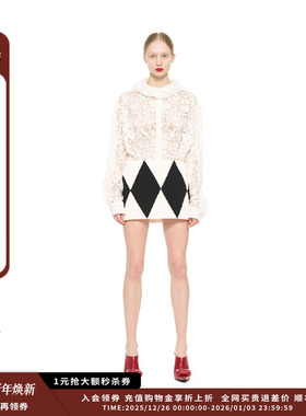 【现货】设计师品牌PUSHBUTTON 25AW图案系带衬衫JULY