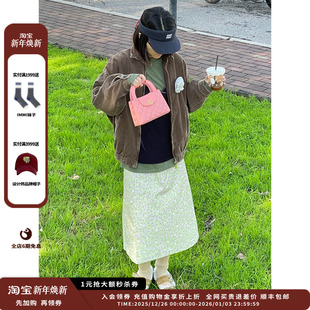 25AW碎花半裙 设计师品牌COEMES JULY 现货