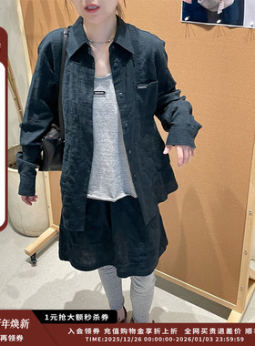 【现货】设计师品牌OIIORIRI 25SS复古松紧腰格纹半裙JULY