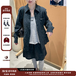 25SS复古松紧腰格纹半裙JULY 设计师品牌OIIORIRI 现货