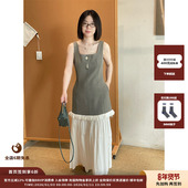 连衣裙JULY 25AW拼接背心式 现货 设计师品牌YOEYYOU