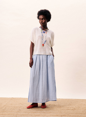 【现货】设计师品牌FRNCH 26SS 格子半身裙