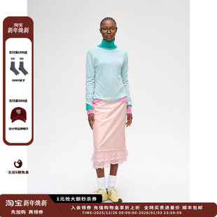 25AW长袖 SENTENCE 设计师品牌SHORT 圆领针织上衣JULY 现货