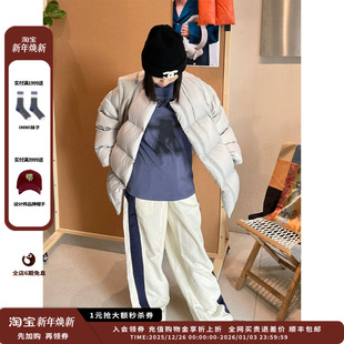 新品 YY拼色长裤 设计师品牌OPEN 25早春新品 JULY