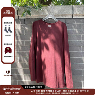 24AW秋冬现货罗纹打底衫 设计师品牌OIIORIRI 面膜T多色 现货