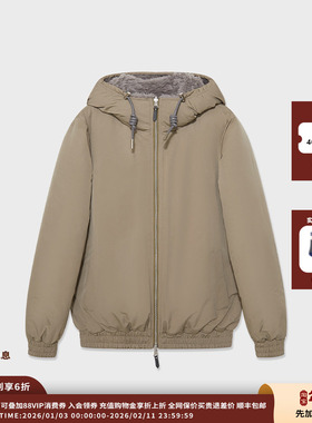 【现货】品牌 IMMI 25AW 绵羊毛双面穿连帽羽绒夹克MWEFWFJK0962X