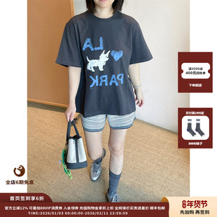 【现货】设计师品牌LOW CLASSIC LC 25SS爱之公园T恤JULY