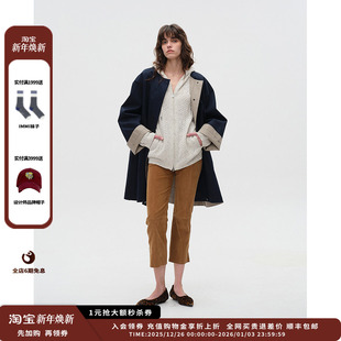 高腰直筒九分裤 25PF 设计师品牌ASYUS JULY 现货