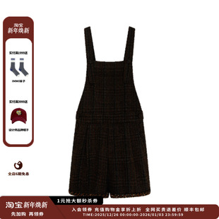 短裤 25AW花纱呢背带工装 设计师品牌IMMI MWEFWWJP1220X 现货