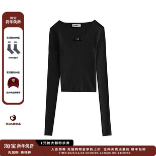 25SS做旧V领针织上衣JULY 设计师品牌ETHOR 新品