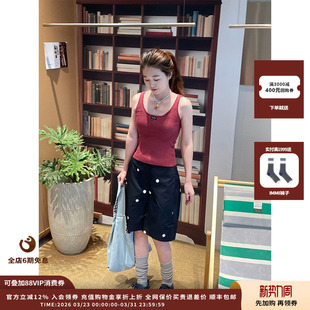 修身 26SS 设计师品牌OIIORIRI 针织打底背心 现货