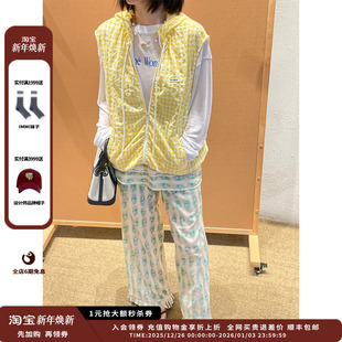 25SS胶囊系列格纹防晒背帽背心JULY 设计师品牌OIIORIRI 现货