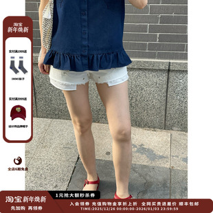 25SS牛仔Mini短裤 设计师品牌ETHOR JULY 现货