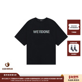 彩色水钻标志T恤JULY 25SS 现货 设计师品牌WE11DONE