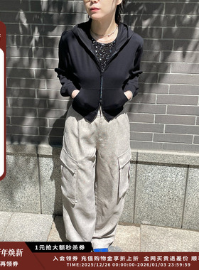 【现货】品牌IMMI 25SURPLUS 工装口袋宽松长裤MWESSWPT0511X