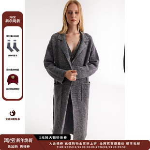 25AW人字纹西装 Collection 设计师品牌Crush 领大衣JULY 现货