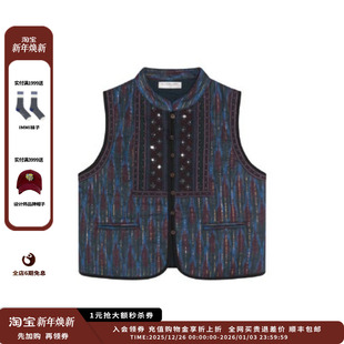 新品 烟花 设计师品牌Maison 25AW 托马索背心JULY Hotel