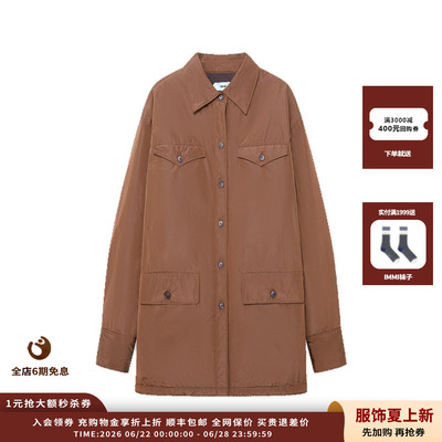 IMMI25AW绗棉翻领四口袋夹克