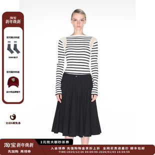 24AW现货条纹羊毛长袖 IMMI 上衣MWDFWNKN0234X 现货