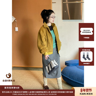 【现货】设计师品牌AETHER HAZE 25AW 百搭简约基础半裙JULY