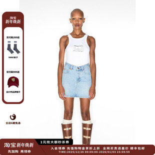 IMMI24AW秋冬LOGO印花罗纹背心MWDFWJTK1037X 现货