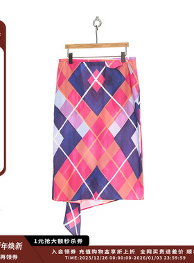 【现货】设计师品牌PUSHBUTTON 25PF胶囊小尾巴印花裙JULY